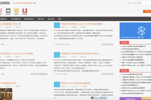 WordPress技术博客主题 Frontopen2